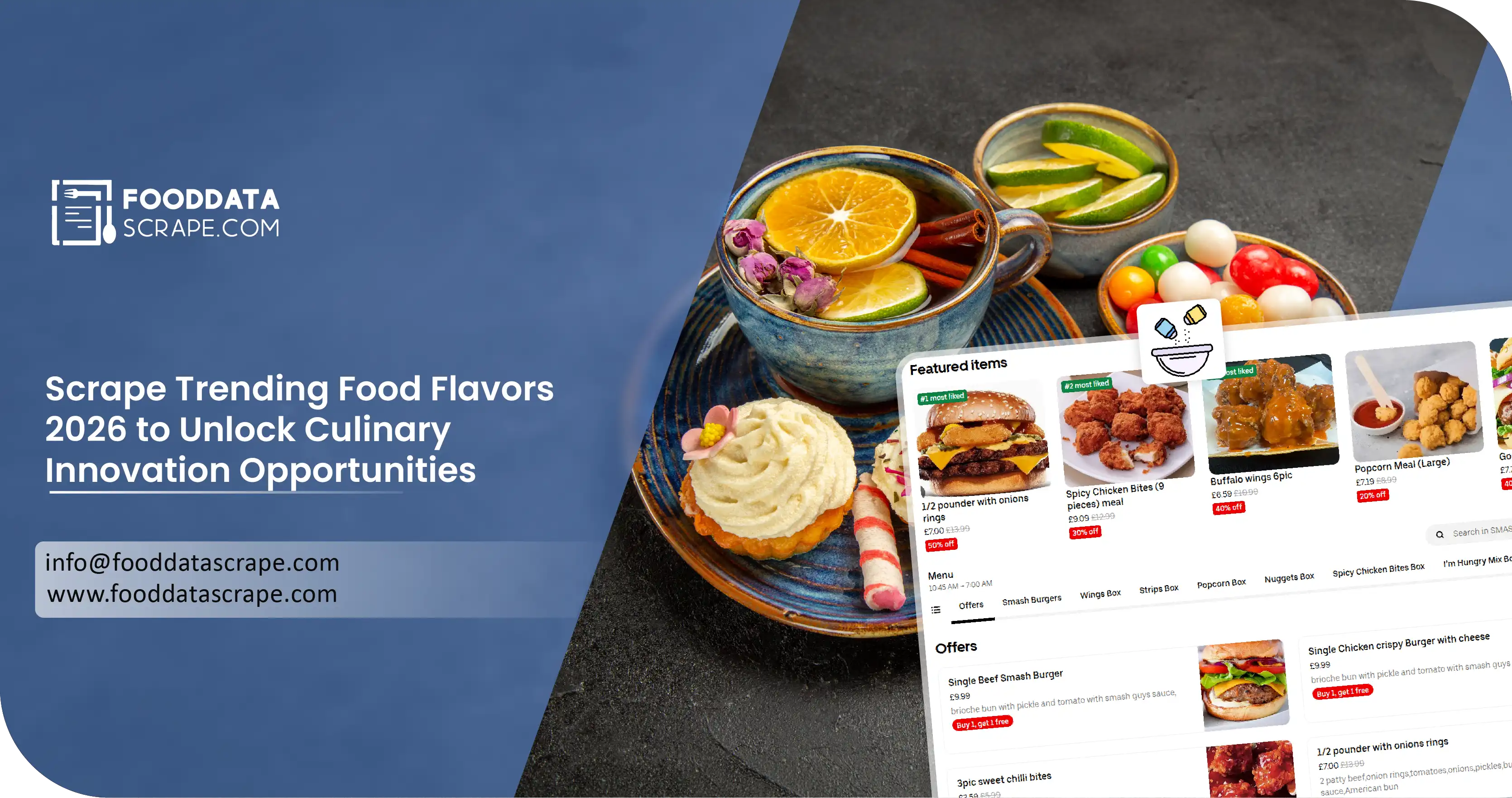 Scrape Trending Food Flavors 2026 to Unlock Culinary Innovation Opportunities